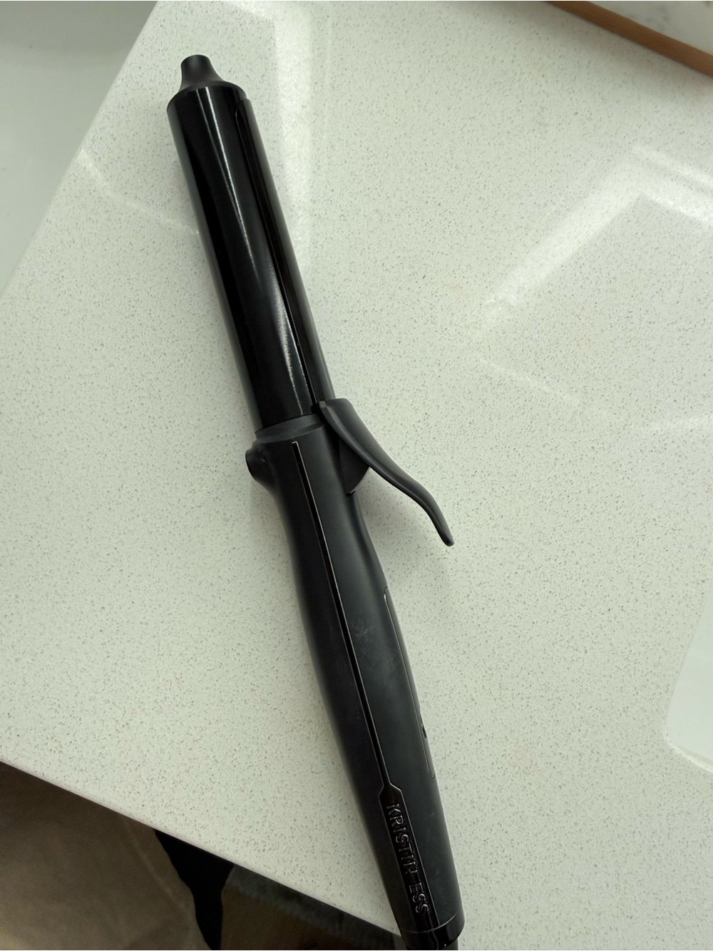 Black 1" Curling Iron